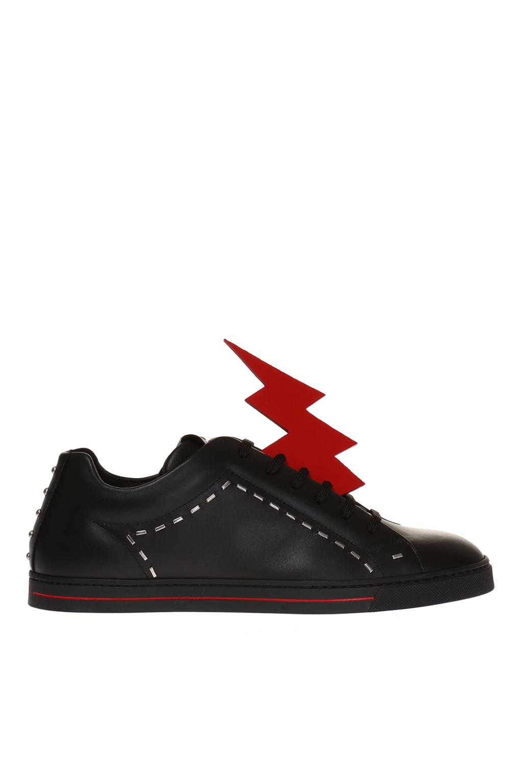 Fendi lightning outlet bolt sneakers